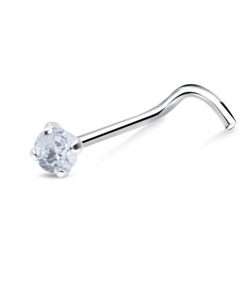 Rhinestone Viva Curved Nose Stud NSKZ-1763